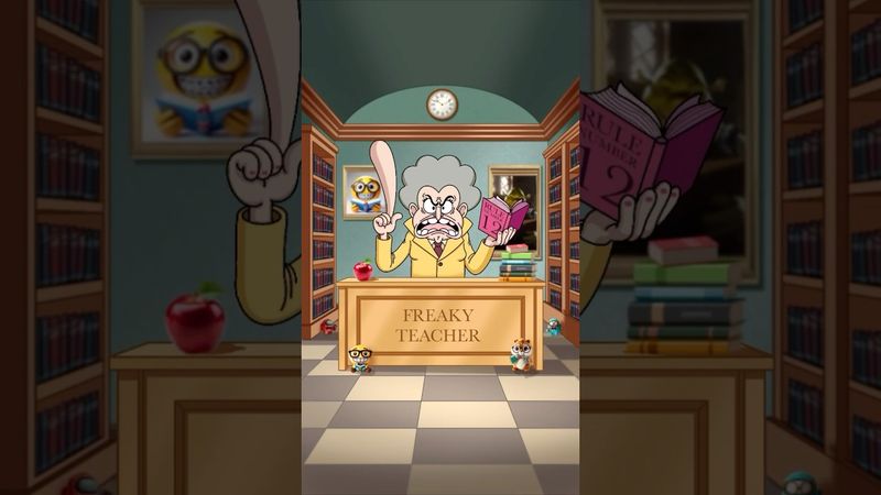 Rule number 12! Be quiet!🤫 #animation #2danimation #shrek #amongus #looneytunes #mewing #memes