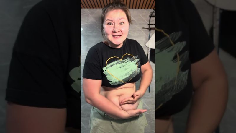 Массаж живота , перед началом -изучите противопоказания 😘Убираем фартук , подтягиваем животик 🥳