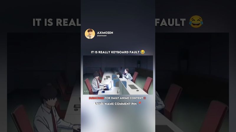 It is really keyboard fault 😂 #anime #animeedit #ahorts #amv #music #amvedit #animememes