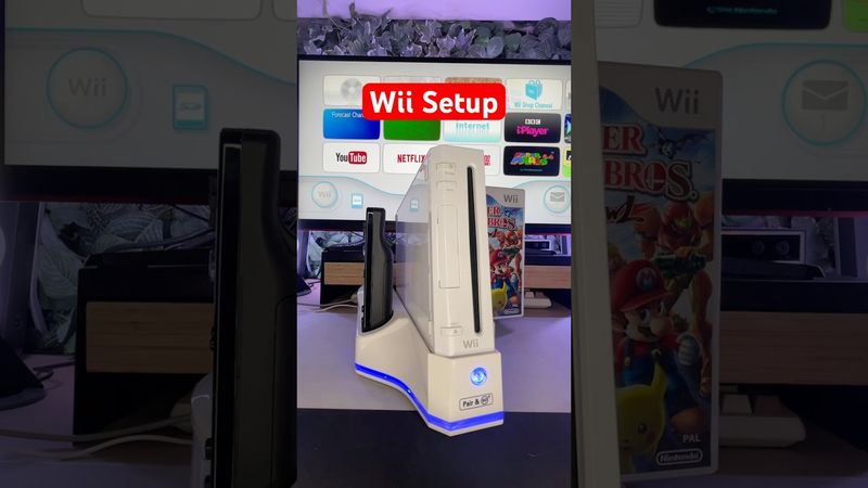 20 Year Old Setup!! 😳 #wii #nostalgia #trending #shorts #ytshorts