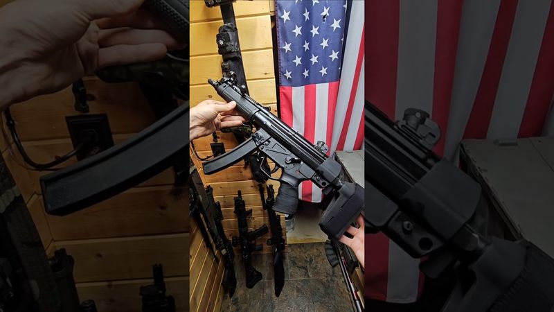 My new Century Arms AP5. Mp5 clone with the HKPDW brace.