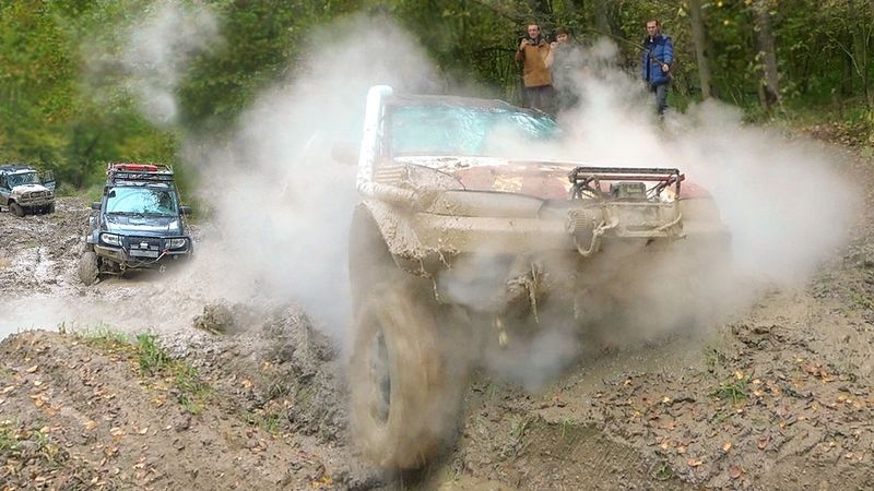 SUBARU УНИЧТОЖЕН?! Мы доигрались BMW X5, Nissan Patrol, Уаз Патриот и Jeep Лесной оффроад