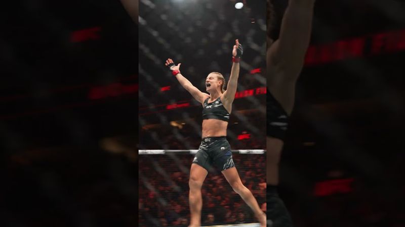 Manon Fiorot with the TKO finish 😤 #ufcvancouver