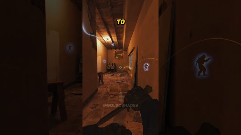 UNDERPASS PEEK FLASH ON MIRAGE #shorts #cs2