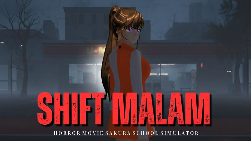 SHIFT MALAM || HORROR MOVIE SAKURA SCHOOL SIMULATOR