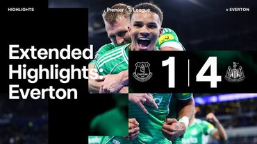 Everton 1 Newcastle United 4 | EXTENDED Premier League Highlights