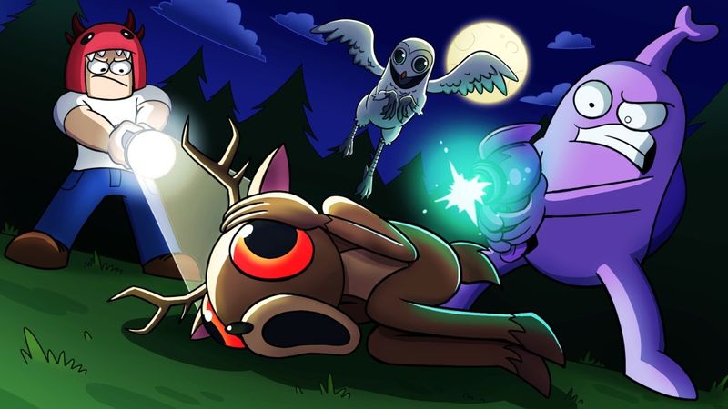 ROBLOX 99 NIGHTS IN THE FOREST X FERA ANIMATIONS (CARTOON TAPES)