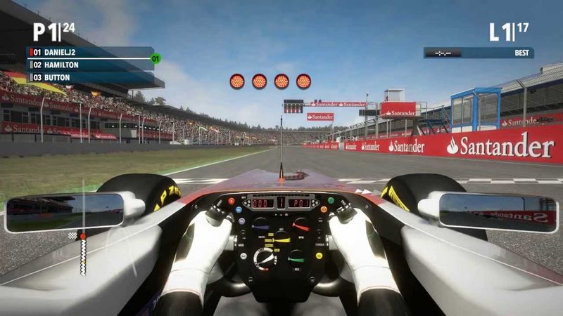 F1 2012 Career mode, career 2, season 1 Hockenheim, Force India