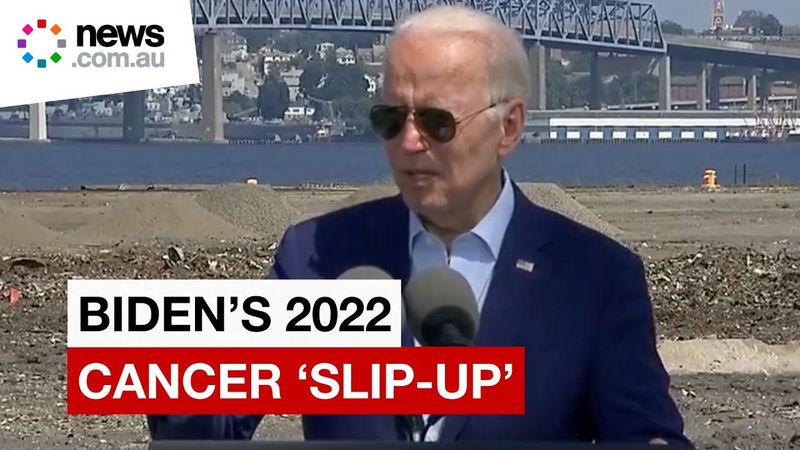 Joe Biden reveals he had cancer during 2022 speech
