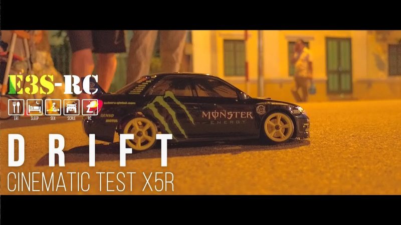 E3S-RC Drift Car - Test  DJI Osmo X5R