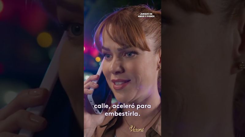 Roberto se entera de que Karina quería escaparse con su hija #JuegosdeAmoryPoder #Uninovelas