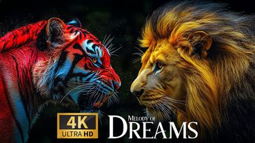 Melody of Dreams 4K 🐾 Explore Wildlife with Relaxing Piano Music 🎹