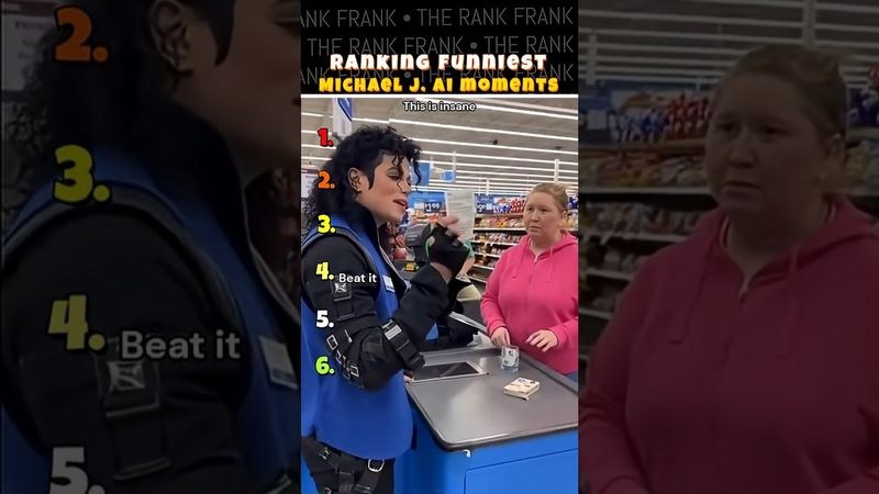 🕺Ranking funniest Michael jackson Ai videos 🕺#funny #ranking #michaeljackson #aivideo #shorts #sora