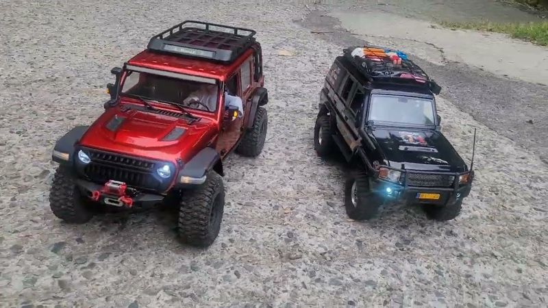 Croboll MK-07 & RGT 86190 mountain rock crawling
