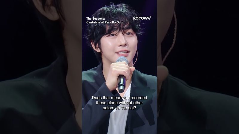 #AhnHyoSeop describes his experience voice acting for #KPOPDemonHunters 🎤 #kocowa