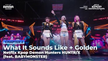 [#2025MAMA] Netflix Kpop Demon Hunters HUNTR/X (feat. BABYMONSTER) | Mnet 251129 방송