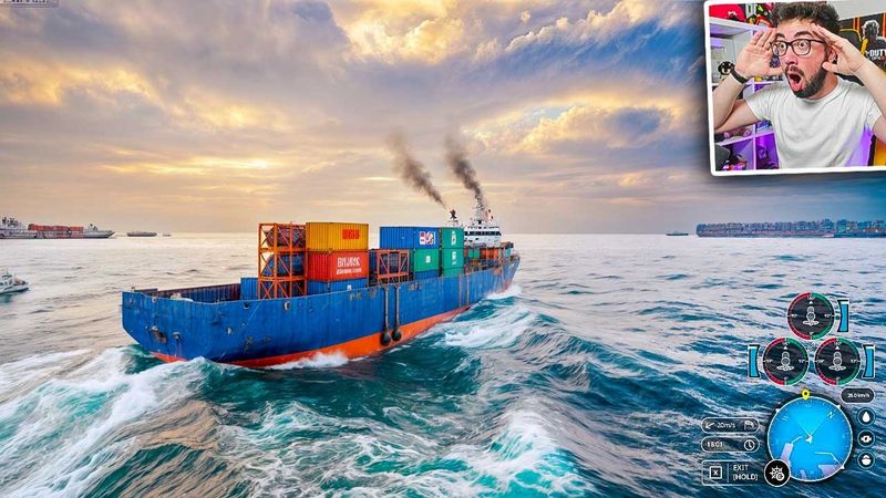 SIMULADOR DE BARCOS EN MUNDO ABIERTO 😱 | Seafarer The Ship Sim