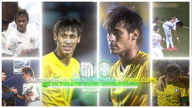 Young Neymar JR ● 4K ULTIMATE SCENEPACK ● RARE CLIPS ( ADDED TOPAZ NO AE CC) NO WATERMARK