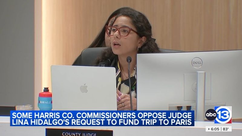 Some Harris County commissioners oppose Judge Lina Hidalgo's request to fund trip to Paris