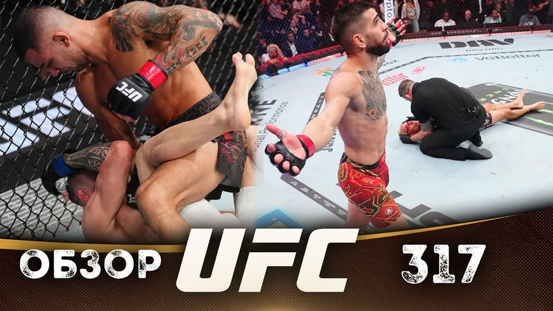 ОБЗОР UFC 317 | ВСЕ БОИ | Илия Топурия, Чарльз Оливейра, Александр Пантожа, Кара Франс, Джошуа Ван