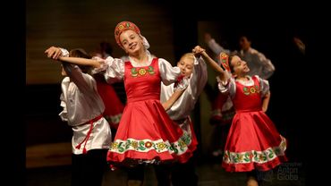 "Камаринская", Ансамбль имени Локтева. "Kamarinskaya", Loktev Ensemble.