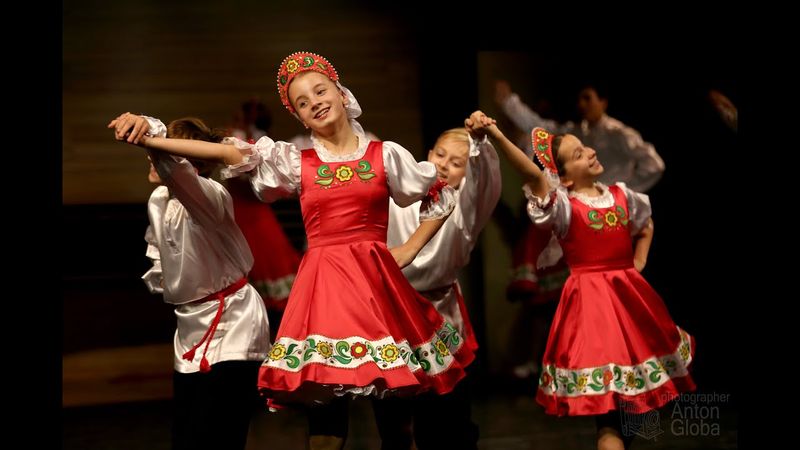 "Камаринская", Ансамбль имени Локтева. "Kamarinskaya", Loktev Ensemble.