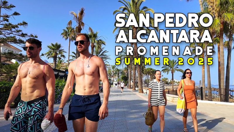 San Pedro Alcantara Marbella Spain Promenade Summer Vibes June 2025 Costa del Sol | Málaga [4K]