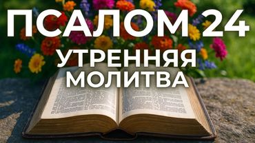 3 ОКТЯБРЯ ПСАЛОМ 24 | БОГ ЖДЕТ ВАС КАЖДОЕ УТРО