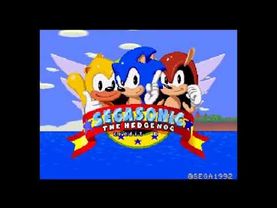 SegaSonic the Hedgehog Intro Arcade