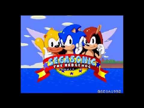 SegaSonic the Hedgehog Intro Arcade