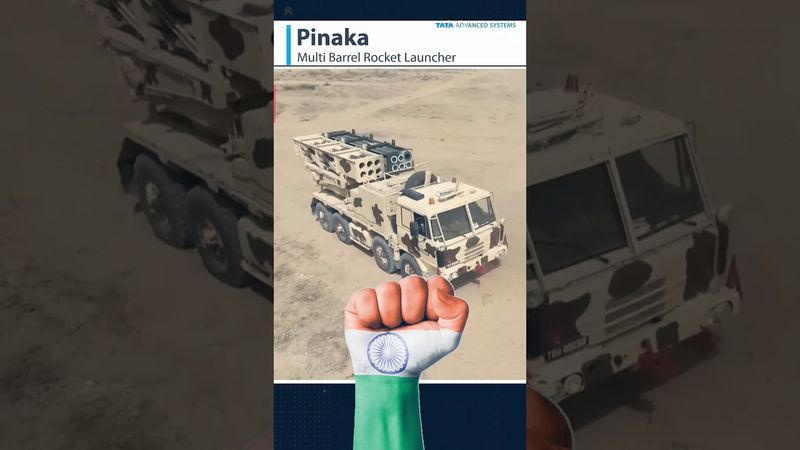 India's Pinaka Rocket System 🔥