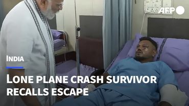 'I can't believe I came out alive': Lone India plane crash survivor recalls miracle escape | AFP