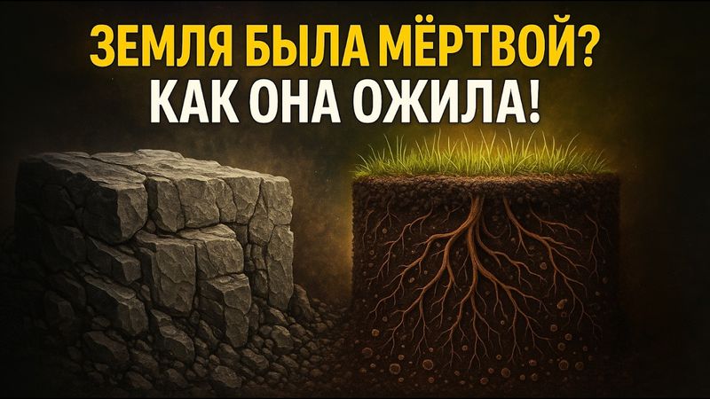 Как мёртвый камень стал живой почвой? История от хаоса до чернозёма