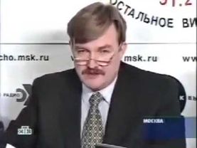 Сегодня (НТВ, 22.01.2002) Отключение ТВ 6