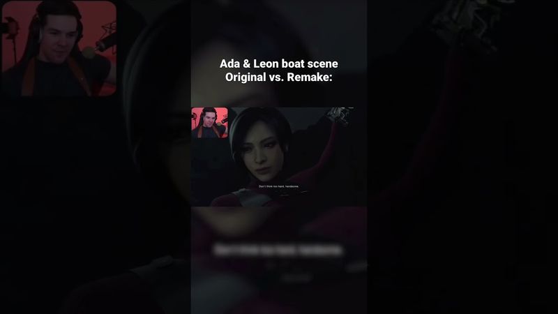 Resident Evil 4 Ada and Leon Boat Scene Comparison Original vs. Remake