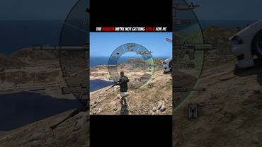 The reason we're not getting GTA 6 for pc #shorts