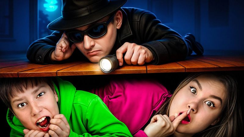 Экстремальные Прятки от Настоящего Шпиона В Заброшенном Городе!