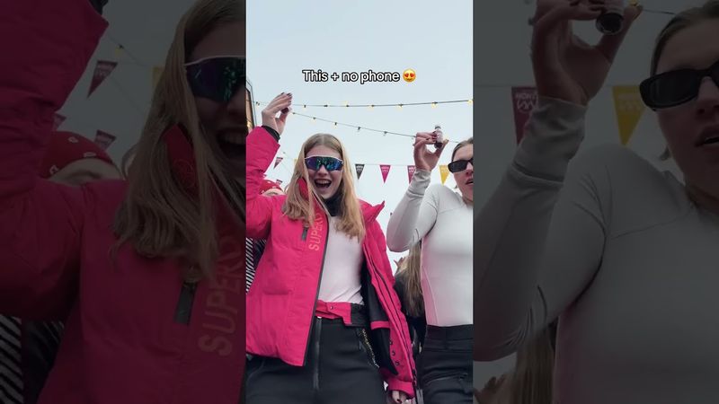 This + no phone 😍 #ski #skiing #mountains