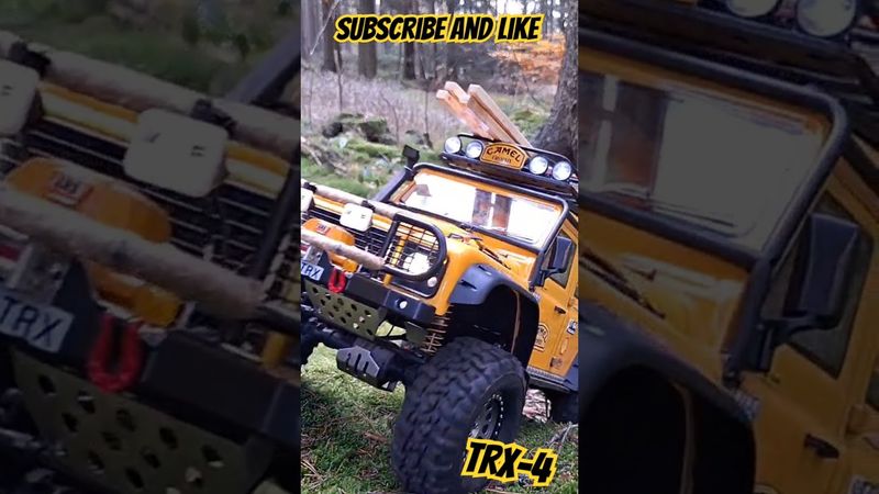 RC TRAXXAS DEFENDER SCALE 1/10 CAMEL TROPHY