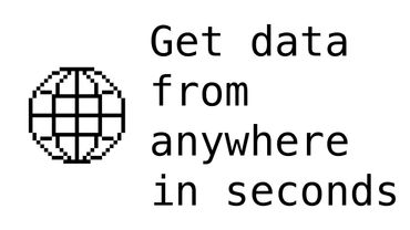 I built a site that can get data from anywhere