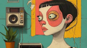 This is a really fun one. The flat images came out 3D looking after I...