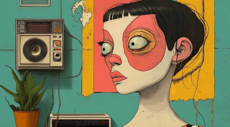 This is a really fun one. The flat images came out 3D looking after I...