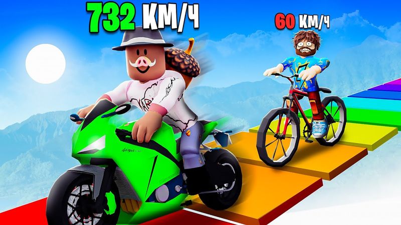 😱 От ВЕЛОСИПЕДА ДО ГИПЕРБАЙКА в РОБЛОКС! + Фиксплей!