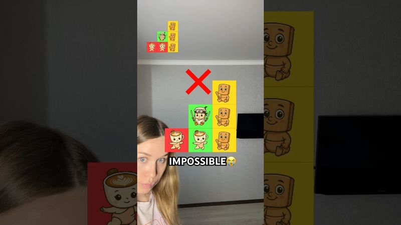 Coloring Brainrot Animals😳How to complete this CHALLENGE?😭#shorts