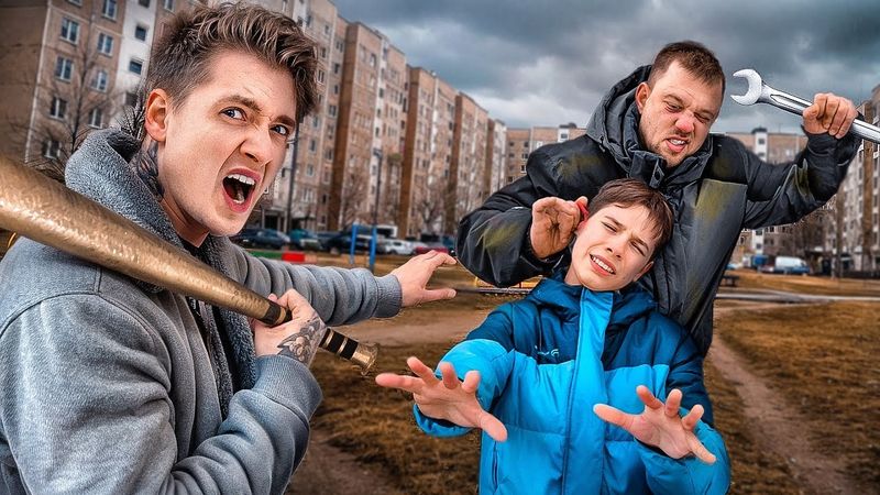 БЫДЛО ОТЧИМ ИЗДЕВАЛСЯ НАД СЫНОМ И Я РАЗОБРАЛСЯ С НИМ