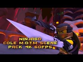 NinjaGo Cole Master Of The Mountain Scene Pack 4K 60FPS