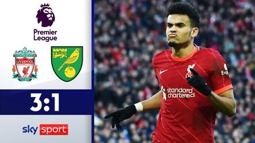 Diaz-Premiere & Mané-Traumtor | FC Liverpool - Norwich City 3:1 | Highlights Premier League 21/22