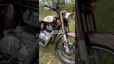 Exhaust Sound Classic 350 | #classic350 #royalenfieldclassic350 #classic350exhaust