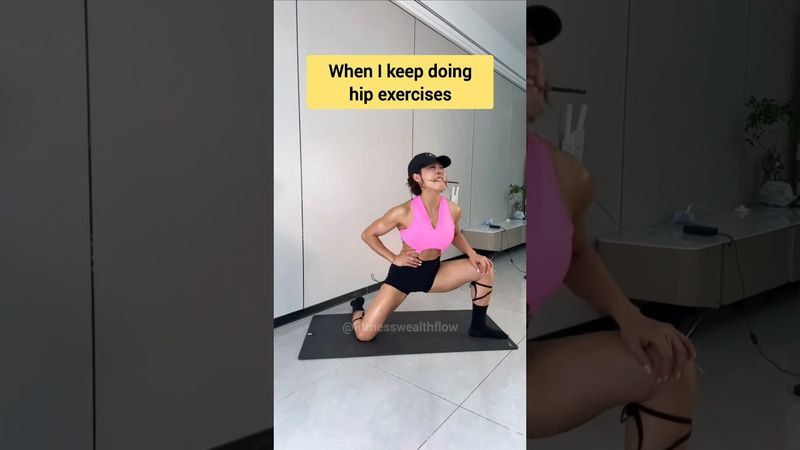 Latih pinggul Anda di rumah untuk membantu meluruskan kaki Anda dengan mudah!