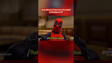 Deadpool VR's Mojo is voiced by none other than John Leguizamo! #gamescom2025 #deadpool #marvel #vr